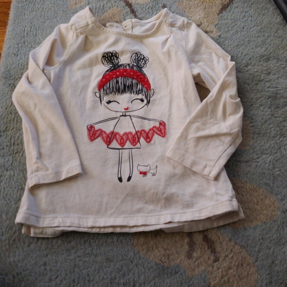 Baby Gap Hooray shirt GUC